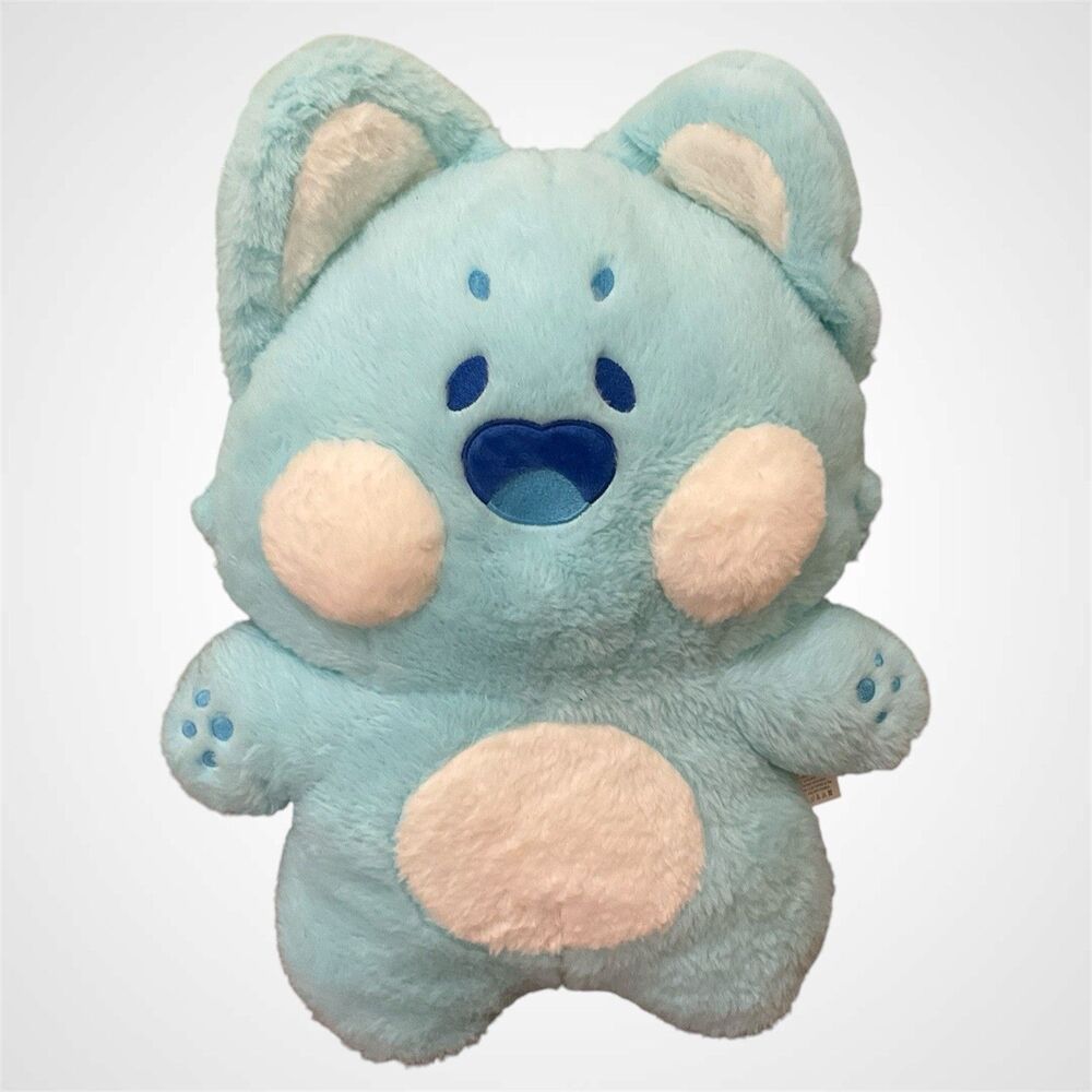 Dudu Cat Anime Kawaii Cartoon Plush Blue Stuffed Soft Doll Pillow Large Size
